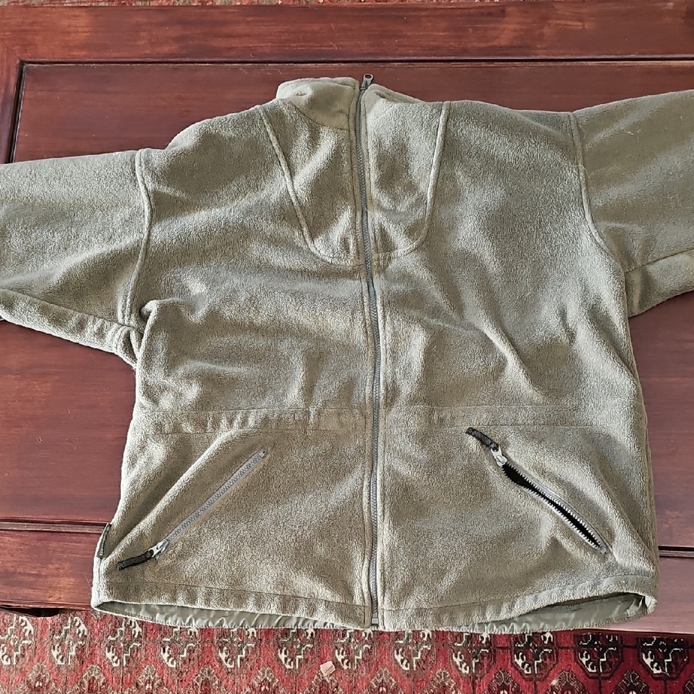 Columbia Olive Green Fleece Jacket